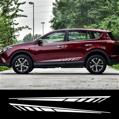 Pelekat jalur kereta berlumba vinil untuk BMW